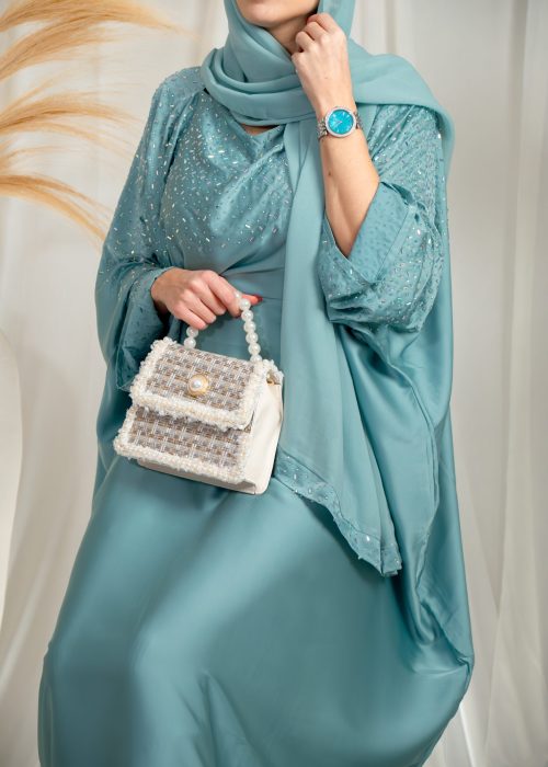 Alternative view of Abaya - Bleu
