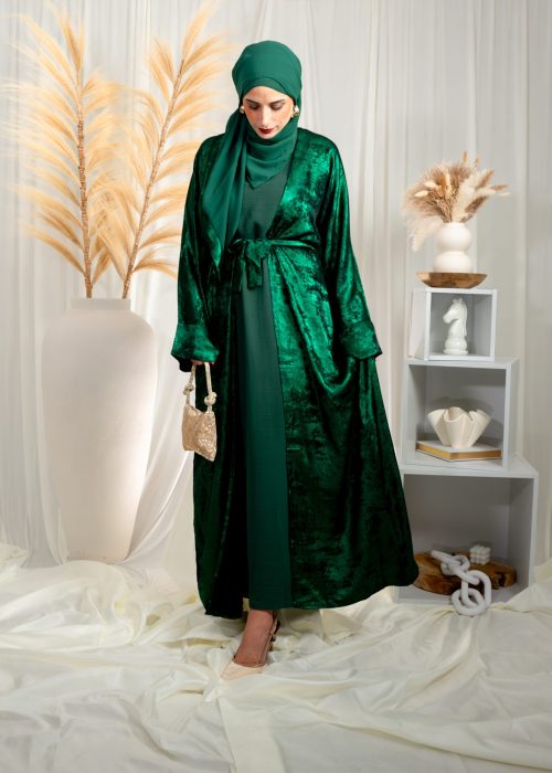 Set 3 pièces -Marbré Vert Royal