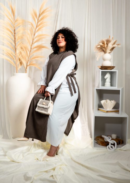 Ensemble Mastoura Taupe