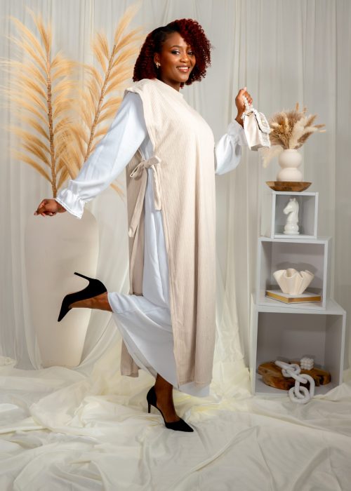 Alternative view of Ensemble Mastoura Beige