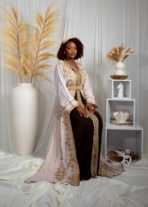 Alternative view of Tekchita CRISTAL Taupe & Marron