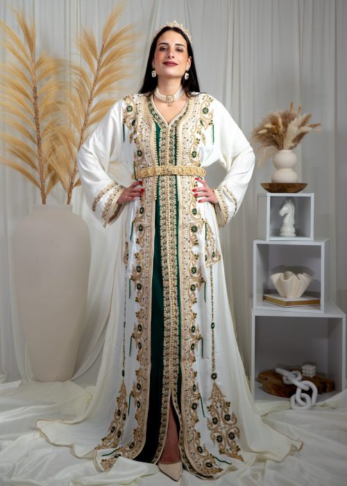 Tekchita CRISTAL Vert Royal & Blanc