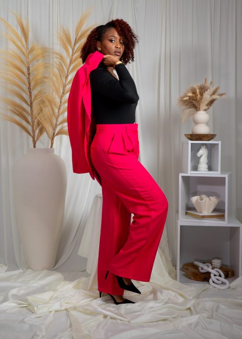 TAILLEUR ROSE FUSHIA