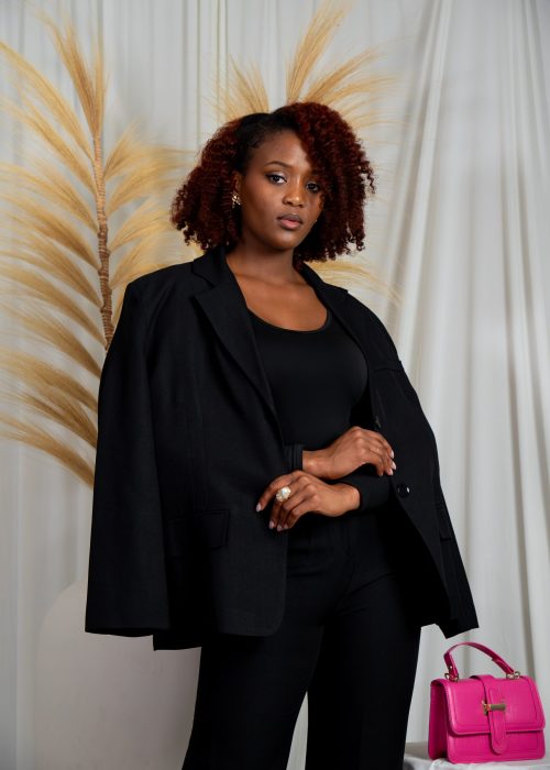 TAILLEUR – LIN NOIR – Image 3