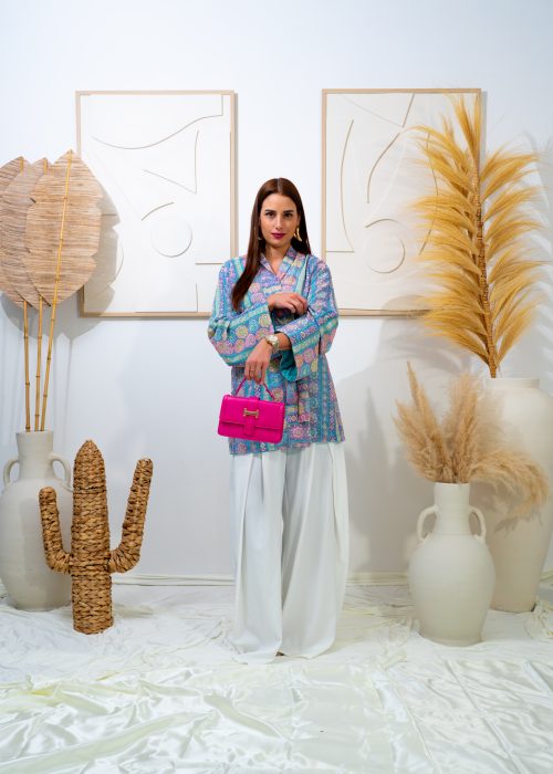 Blazer Sari Prestige - Turquoise Lila