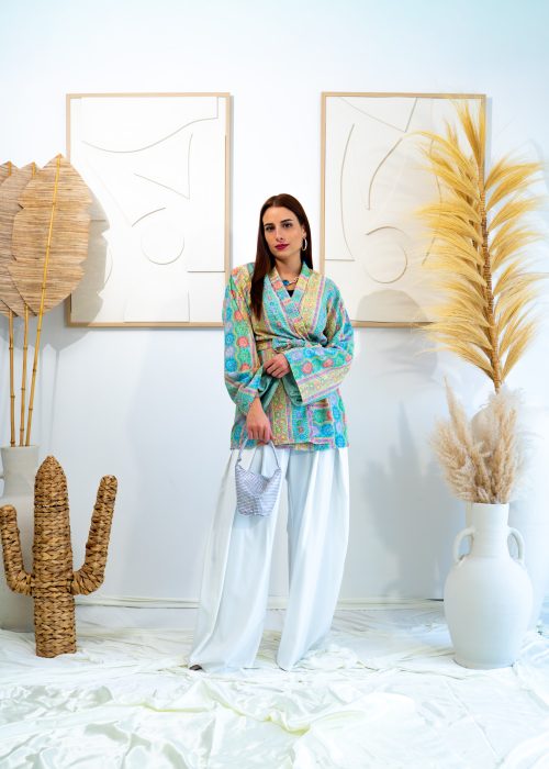 Blazer Sari Prestige - Vert d'eau