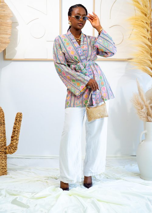 Alternative view of Blazer Sari Prestige - Jaune Lila